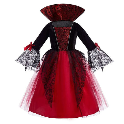 Girl Witch Princess Costume Party Dress Set