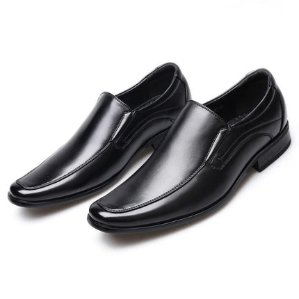 Men Black Brown Oxford Business Casual Wedding Loafers