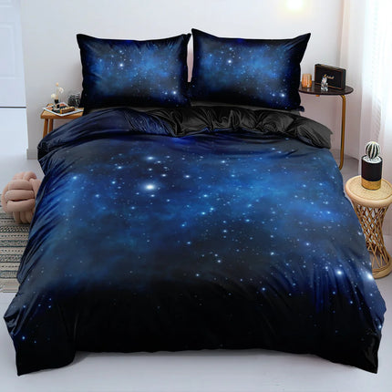 Luxury Starry Sky Universe Bedding Duvet Set