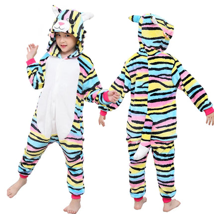 Baby Girl Winter Unicorn Pajama Costume Set