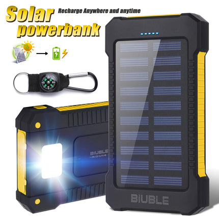 Portable Solar Power Bank 20k mah Powerbank