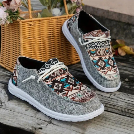 Women Bohemian Lightweight Canvas Shoes