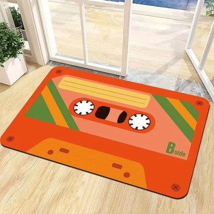 Home Boombox Music Tap 3D Entrance Doormat