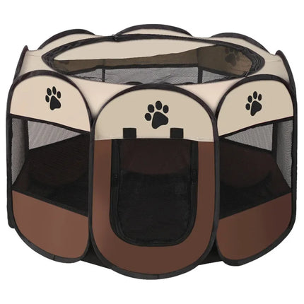 Foldable Playpen Pet Dog Cat Indoor-Outdoor Summer Kennel