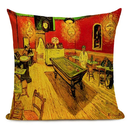 Van Gogh Oil Painting Art 45x45CM Pillow Cover