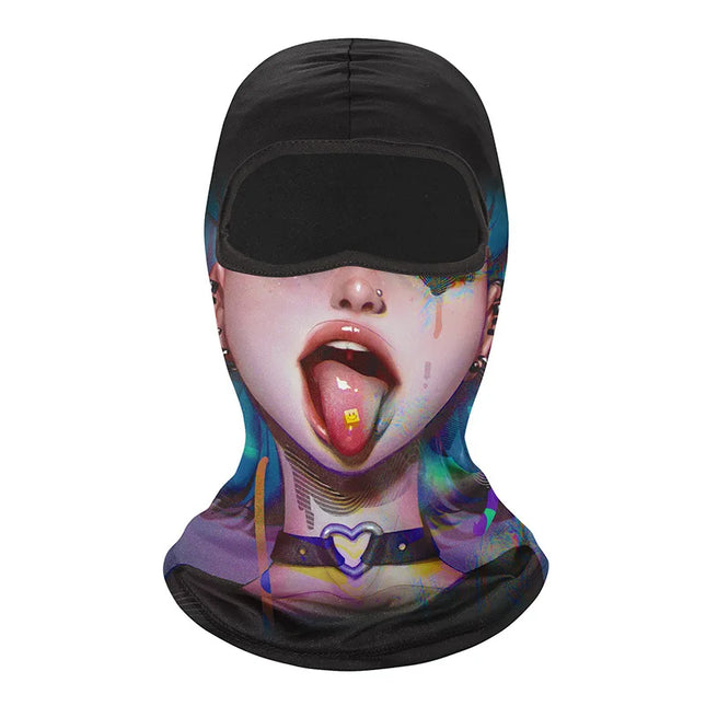 Breathable Novelty Full-Face 3D Balaclava Headgear