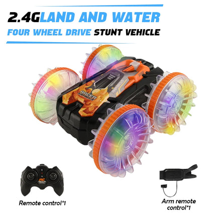 Amphibious RC Flip Activity Car Toy