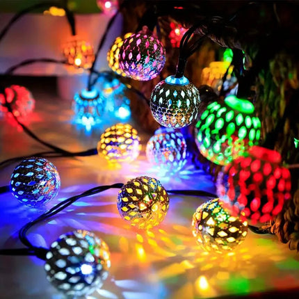 Solar Powered Moroccan String Party Lights