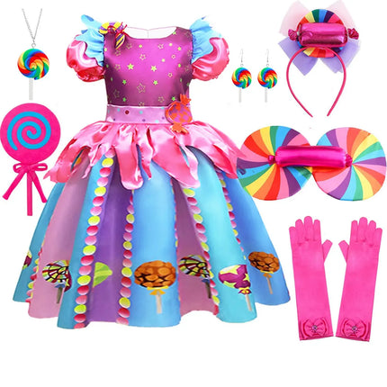 Girl Lollipop Costume Birthday Dress