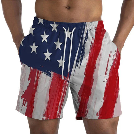 Men National Flag 3D Boardshorts - Mad Fly Essentials