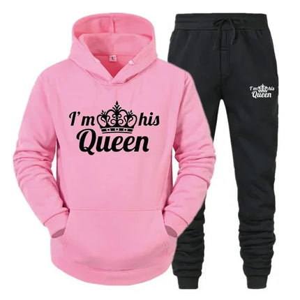 Women Queen Lovers 2pc Tracksuit Set