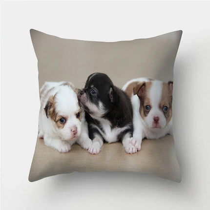 Custom Dog Animal Pillow Cover Cushion