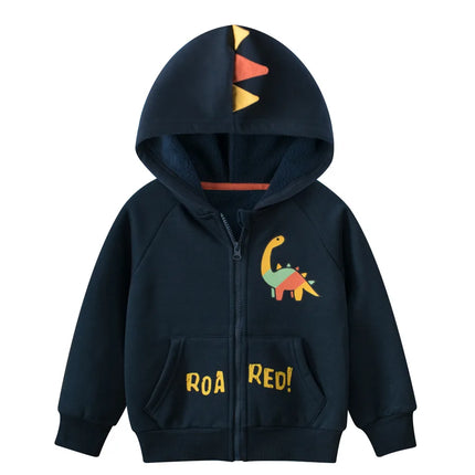 Baby Boys 3D Dinosaur Casual Hoodies