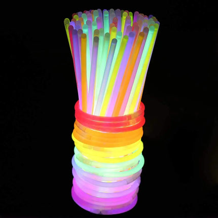 8in Glow Stick 100pk Party Bracelets