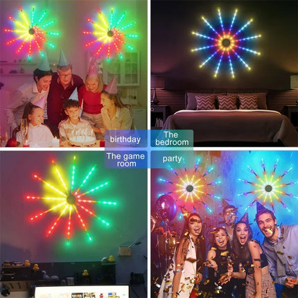 Smart App Controlled LED Firework Light