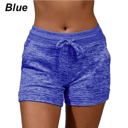 Women Solid Black Trendy Yoga Fitness Shorts