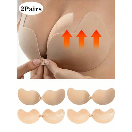 Women Seamless Strapless Invisible Bra