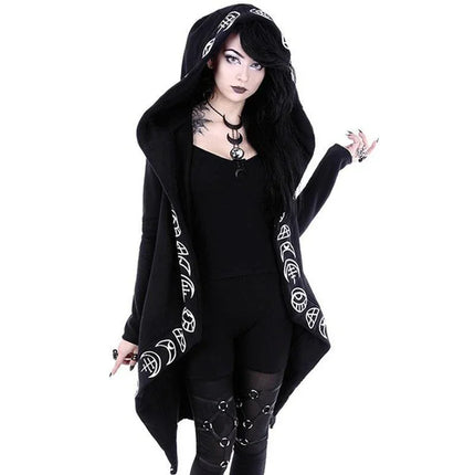 Women Vintage Gothic Y2K Hoodies