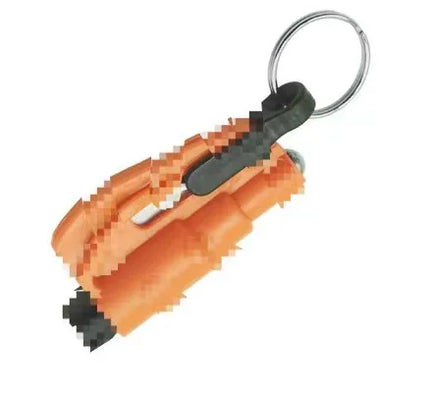 Car Key Ring Seat Belt Cutter Escape Tools