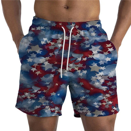 Men National Flag 3D Boardshorts - Mad Fly Essentials