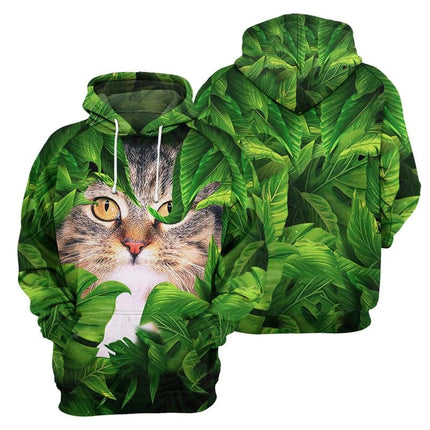 Funny Animals Pattern 3D Casual Long Hoodies