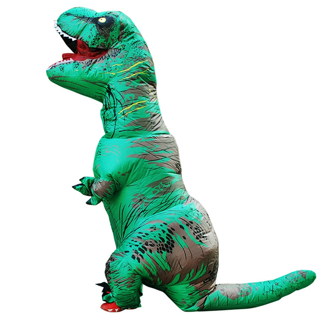 Adult Kid Boy Inflatable Dinosaur Costume Party Set