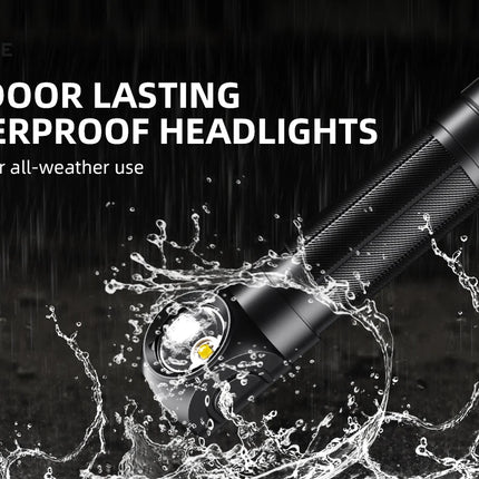 TH04 Powerful LED Headlamp USB Flashlight