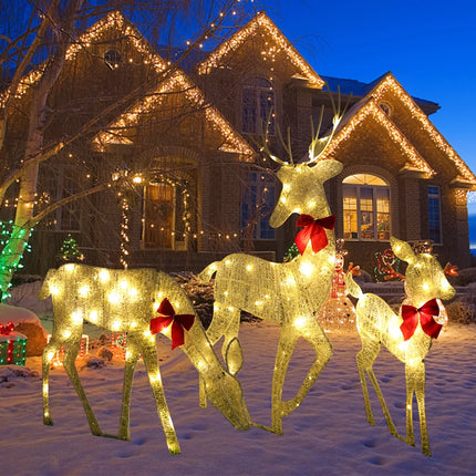 Christmas Elk LED Reindeer Garden Decor