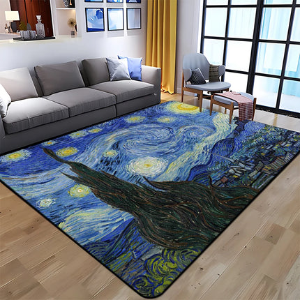 Home Van Gogh Starry Night Living Area Rug