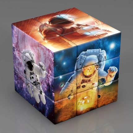 Funny Kids 3x3x3 Van Gogh Magic Cube Toy