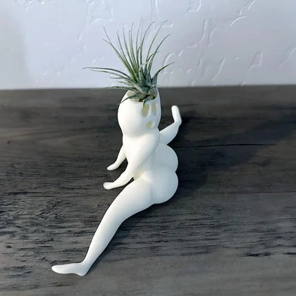 Funny Ghost Planter Home Gift Decor