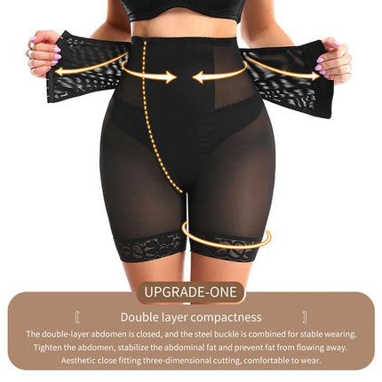 Women Butt Lifter Lace Corset Plus Size Panties