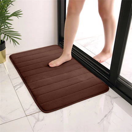 Home Super Absorbent Bathroom Floor Mats