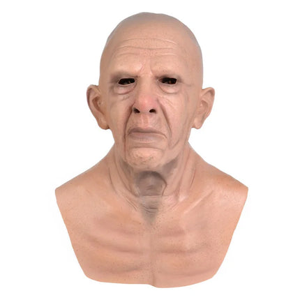 Kids Funny Old Granny Grampa Mask