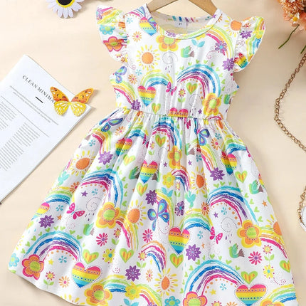 Girls 4-7Year Summer Sweetheart Dress