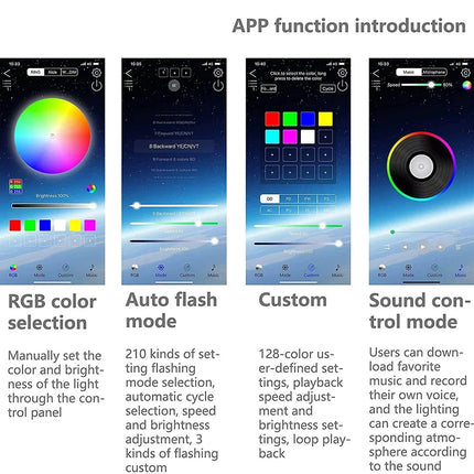 Smart App Controlled LED Firework Light