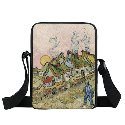 Women Handbag Van Gogh Messenger Crossbody Bag
