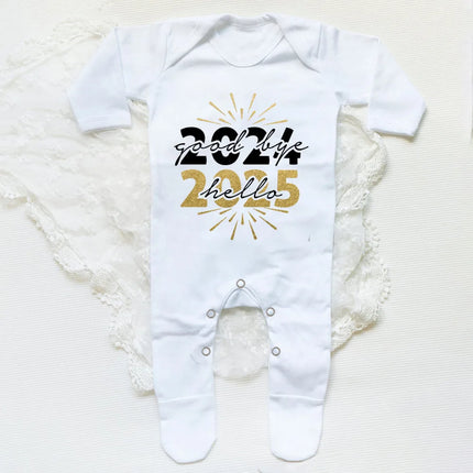 Baby Boy Hello 2025 Long Rompers