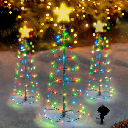 LED Solar Outdoor Christmas Tree