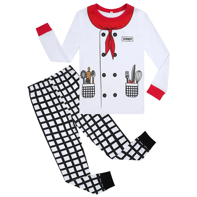 Baby Boys Chef Pajama Sets