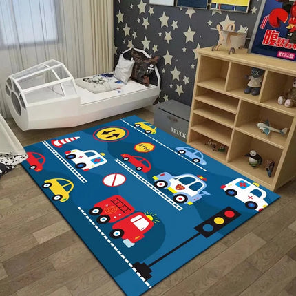 Kids Crawl Road Traffic Route Floor Map