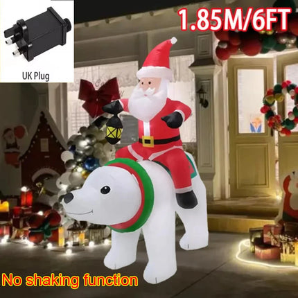 Christmas Inflatable LED Lights Garden Decor