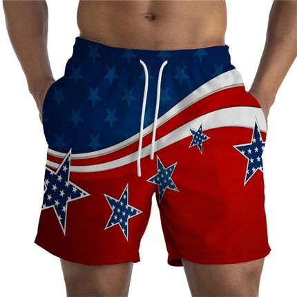 Men National Flag 3D Boardshorts - Mad Fly Essentials