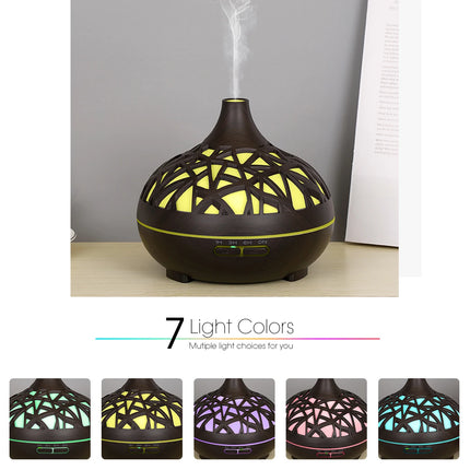 Humidifier Aromatherapy Essential Wood Grain Oil Diffuser