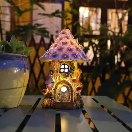 Crafty Miniature Mushroom LED Garden Light