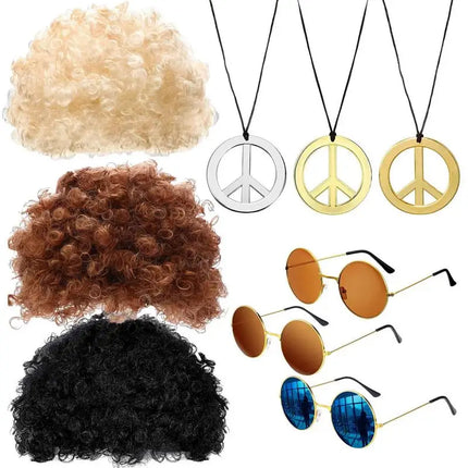 Funny 50s 60s Necklace Costume Accessories.