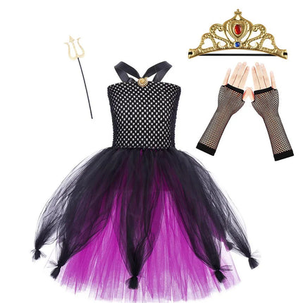 Girl Sea Witch Halloween Costume Set