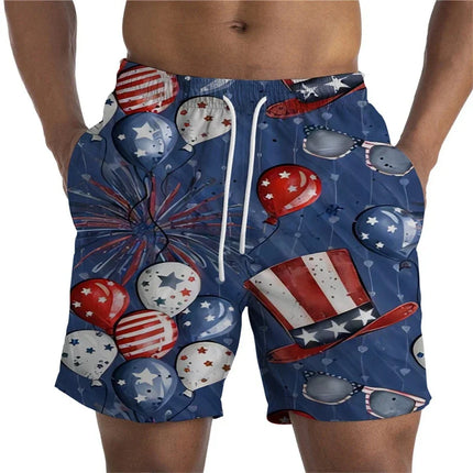 Men National Flag 3D Boardshorts - Mad Fly Essentials