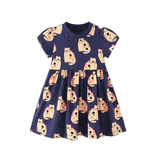 Baby Girl 2-8T Sleeveless Hearts Party Dress