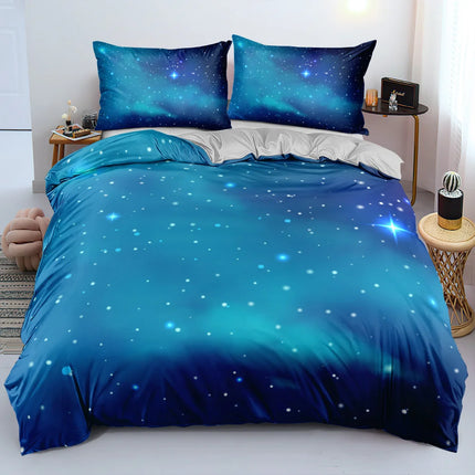 Luxury Starry Sky Universe Bedding Duvet Set